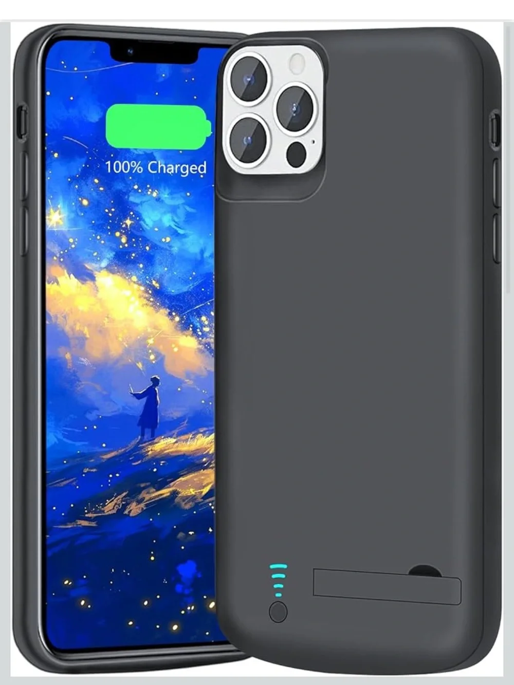 Slim Battery Case for iPhone 13 / 13 Pro - Matte Black